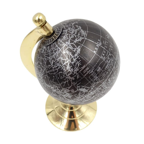 Black Decorative Globe – MMG004S - Hobby.lt 🇬🇧