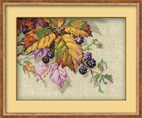 Blackberries - Cross Stitch Kit from RIOLIS Ref. no.:990