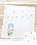 Blanket Rabbit in a Flying Balloon SBO101 - Cross Stitch Kit - Hobby.lt 🇬🇧