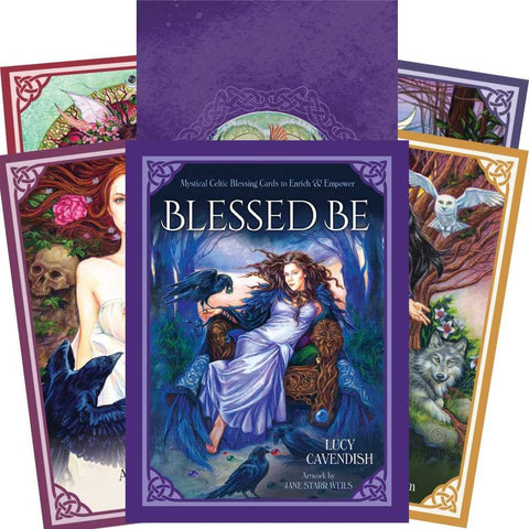 Blessed Be Tarot Cards Blue Angel