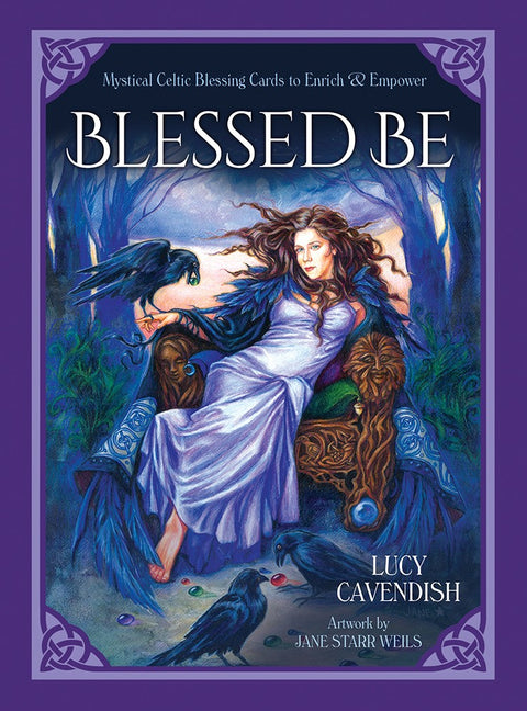 Blessed Be Tarot Cards Blue Angel