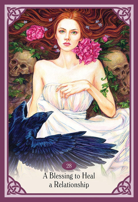 Blessed Be Tarot Cards Blue Angel