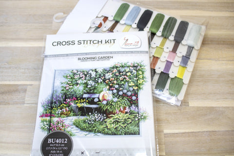 Blooming Garden SBU4012 - Cross Stitch Kit - Hobby.lt 🇬🇧