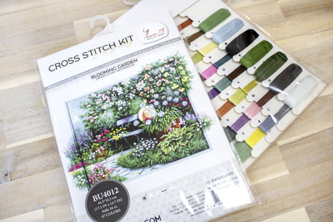 Blooming Garden SBU4012 - Cross Stitch Kit - Hobby.lt 🇬🇧