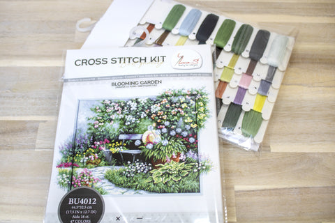 Blooming Garden SBU4012 - Cross Stitch Kit