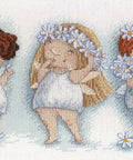 Blooming Pansies SNV - 550 cross stitch kit by MP Studio - Hobby.lt 🇬🇧