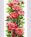 Blooming Roses. Cross Stitch kit by RIOLIS Ref. no.: 2057 - Hobby.lt 🇬🇧