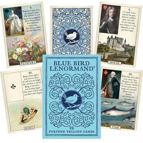 Blue Bird Lenormand cards US Games Systems - Hobby.lt 🇬🇧