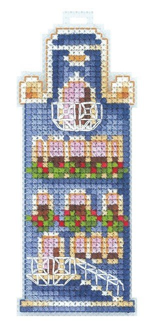 Blue House SAND - 18 - Cross Stitch Kit by Andriana - Hobby.lt 🇬🇧