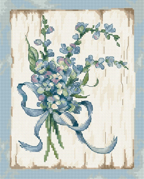 BLUE I SLETI974 - Cross Stitch Kit