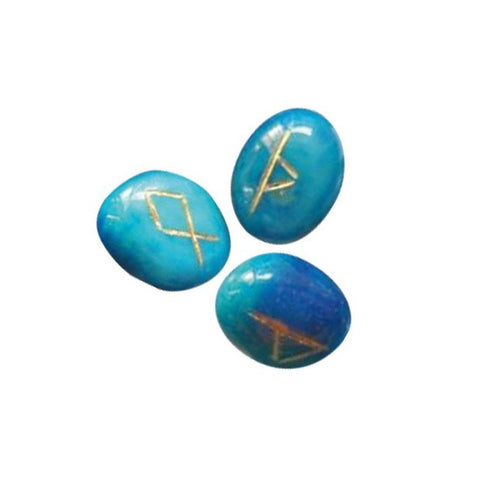 Blue Onyx Runes Lo Scarabeo - Hobby.lt 🇬🇧