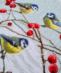 Blue Tits SLETI942 - Cross Stitch Kit - Hobby.lt 🇬🇧