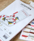 Blue tits Stocking SLETI949 - Cross Stitch Kit - Hobby.lt 🇬🇧