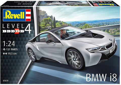 BMW i8 - Plastic Modelling Kit By Revell