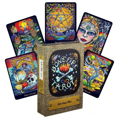 Bonefire Tarot Cards Schiffer Publishing - Hobby.lt 🇬🇧