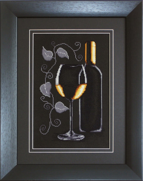 Bottle of wine SB2221 - Cross Stitch Kit by Luca-s