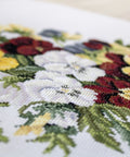 Bouquet of Pansies SBU4002 - Cross Stitch Kit - Hobby.lt 🇬🇧