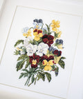 Bouquet of Pansies SBU4002 - Cross Stitch Kit - Hobby.lt 🇬🇧