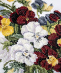 Bouquet of Pansies SBU4002 - Cross Stitch Kit - Hobby.lt 🇬🇧