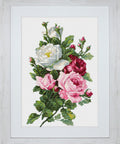 Bouquet of Roses SB2285 - Cross Stitch Kit by Luca - s - Hobby.lt 🇬🇧