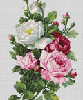 Bouquet of Roses SBA22855 - Cross Stitch Kit by Luca - s - Hobby.lt 🇬🇧