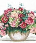 Bouquet With Hydrangea SANB - 16 - Cross Stitch Kit by Andriana - Hobby.lt 🇬🇧