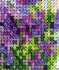 Bouquet with Lavender - Cross Stitch Kit from RIOLIS Ref. no.:1607 - Hobby.lt 🇬🇧