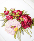 Bouquet with Peonies SB2354 - Cross Stitch Kit - Hobby.lt 🇬🇧