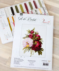 Bouquet with Peonies SB2354 - Cross Stitch Kit - Hobby.lt 🇬🇧