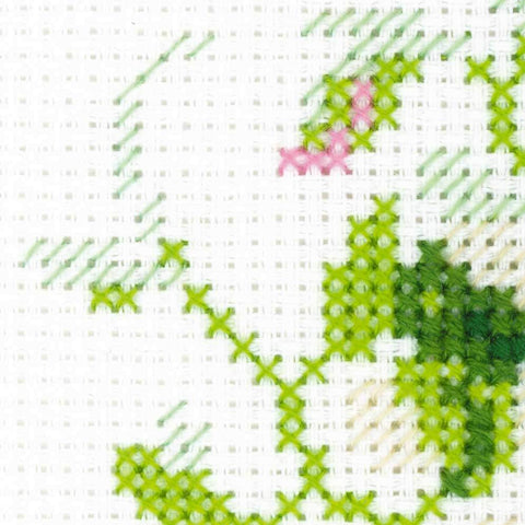 Bouquet with Sweet Peas - Cross Stitch Kit from RIOLIS Ref. no.:1606