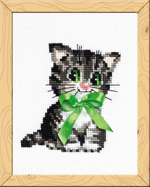 Bow - Cross Stitch Kit from RIOLIS Ref. no.:HB104 - Hobby.lt 🇬🇧