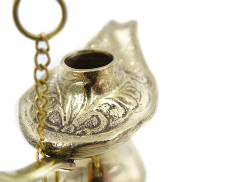 Brass Aladdin lamp LA84/5