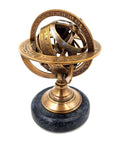 Brass astrolabe on a black stone base BN - 2088/S - Hobby.lt 🇬🇧