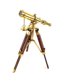 Brass Bezel Wooden Tripod 2x Zoom | T05 - Hobby.lt 🇬🇧