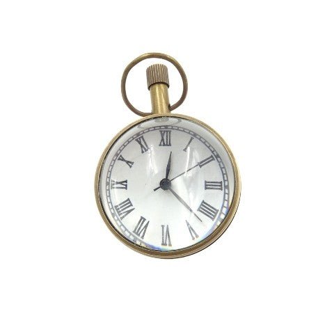 Brass Clock Miniature | CLK - 0569 - Hobby.lt 🇬🇧