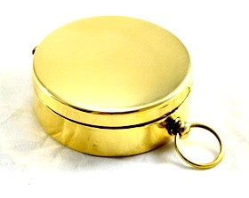 Brass Compas with Cover | NC1591