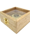 Brass compass in a wooden box - C - 57A - Hobby.lt 🇬🇧