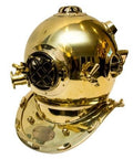Brass diver’s helmet - U.S. Navy Diving Replica HMT - 0034 - Hobby.lt 🇬🇧