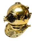 Brass diver’s helmet - U.S. Navy Diving Replica HMT - 0034 - Hobby.lt 🇬🇧