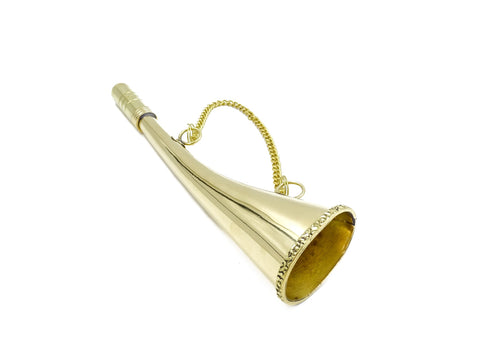 Brass foghorn with chain - MIKB10/8