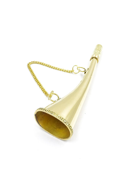 Brass foghorn with chain - MIKB10/8