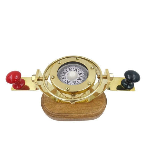 Brass Gimble Compass Retro – NC1615 - Hobby.lt 🇬🇧