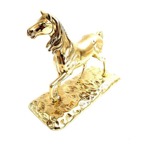 Brass Horse - Decorative Figure - 00654 - Hobby.lt 🇬🇧