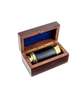 Brass & Leather Folding Scope in a Box – T26WB - Hobby.lt 🇬🇧