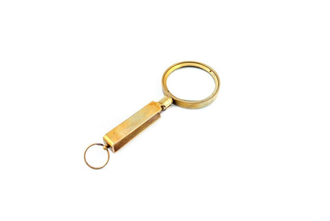 Brass Magnifying Glass Folding - MAG - 0131 - Hobby.lt 🇬🇧