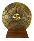 Brass Perpetual Calendar on wooden base H27 - Hobby.lt 🇬🇧