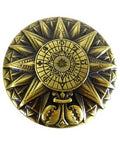Brass Sundial with compass H40 - Hobby.lt 🇬🇧