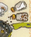 Breakfast cross stitch kit by RIOLIS Ref. no.: 1684 - Hobby.lt 🇬🇧