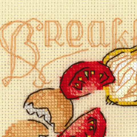 Breakfast cross stitch kit by RIOLIS Ref. no.: 1684 - Hobby.lt 🇬🇧