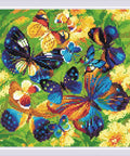 Bright Butterflies diamond mosaic kit by RIOLIS Ref. no.: AM0038 - Hobby.lt 🇬🇧